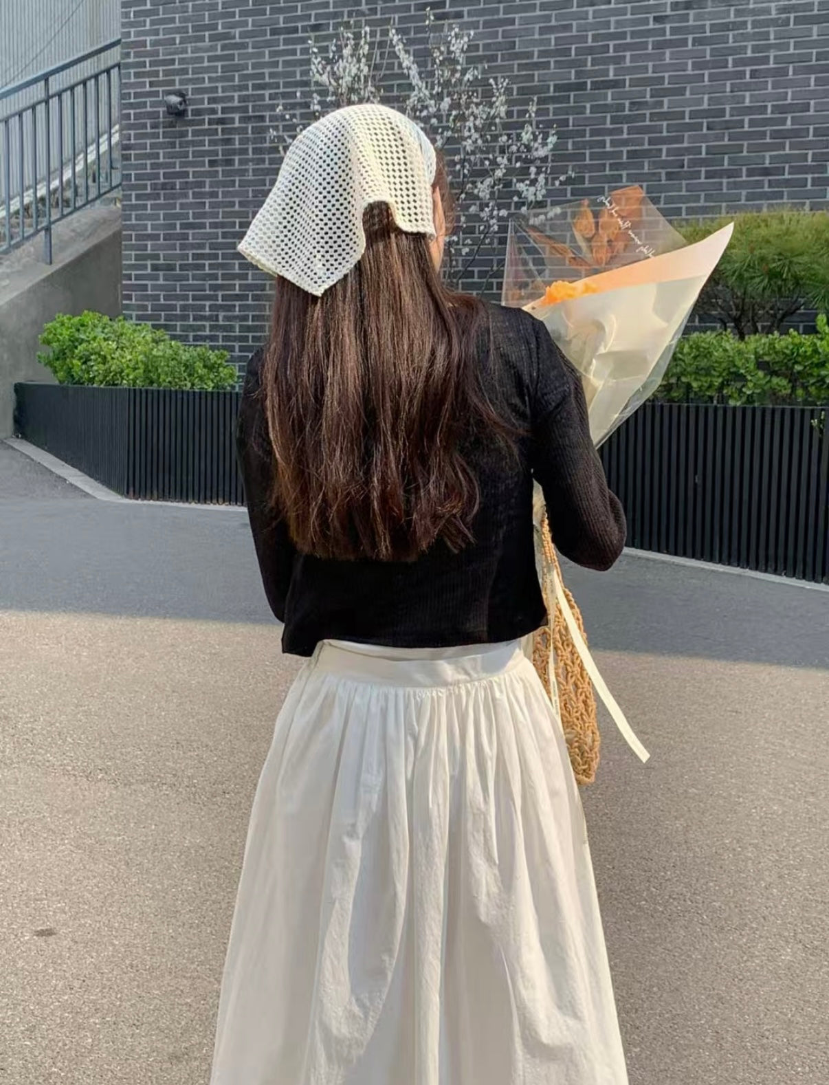 薄針織小罩衫
