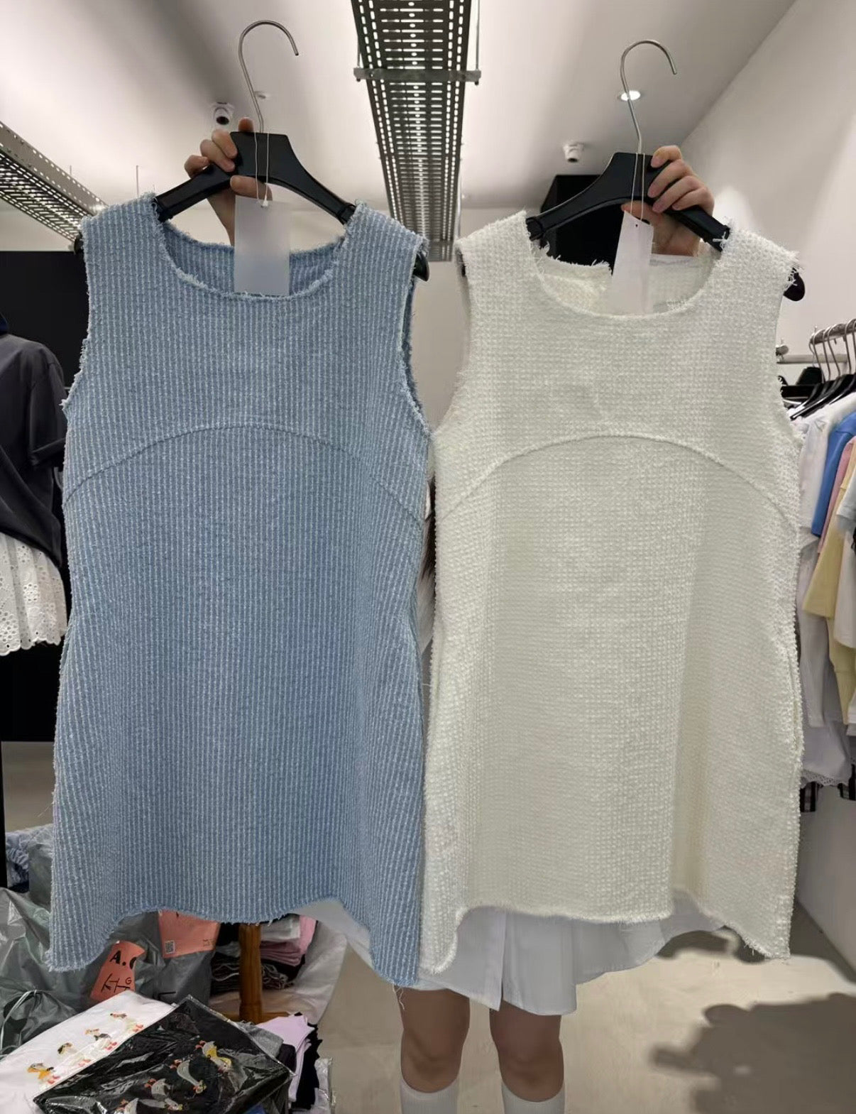 純棉牛仔風格連身裙