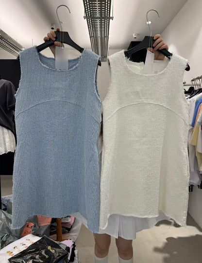 純棉牛仔風格連身裙