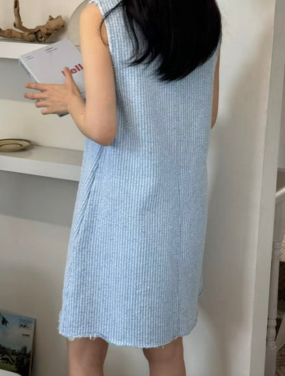 純棉牛仔風格連身裙