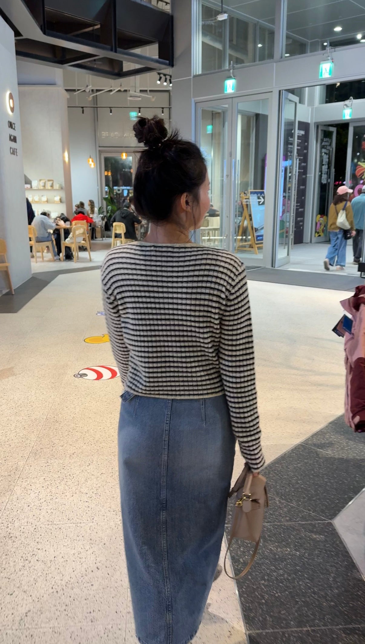 軟綿羊毛針織條紋